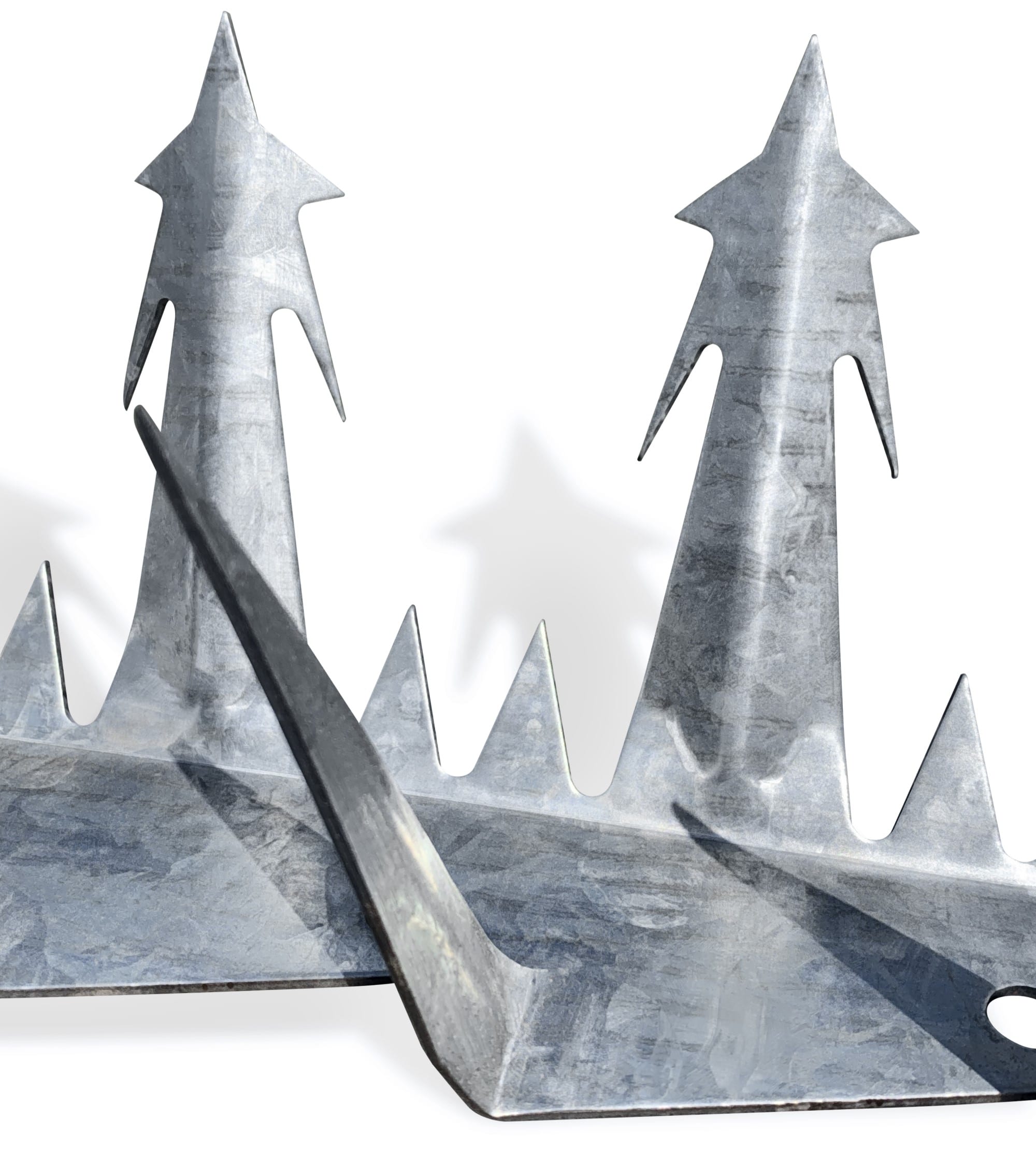 * Anti Climb Spikes For Walls, Roofs And Fences. Thick steel Construction.